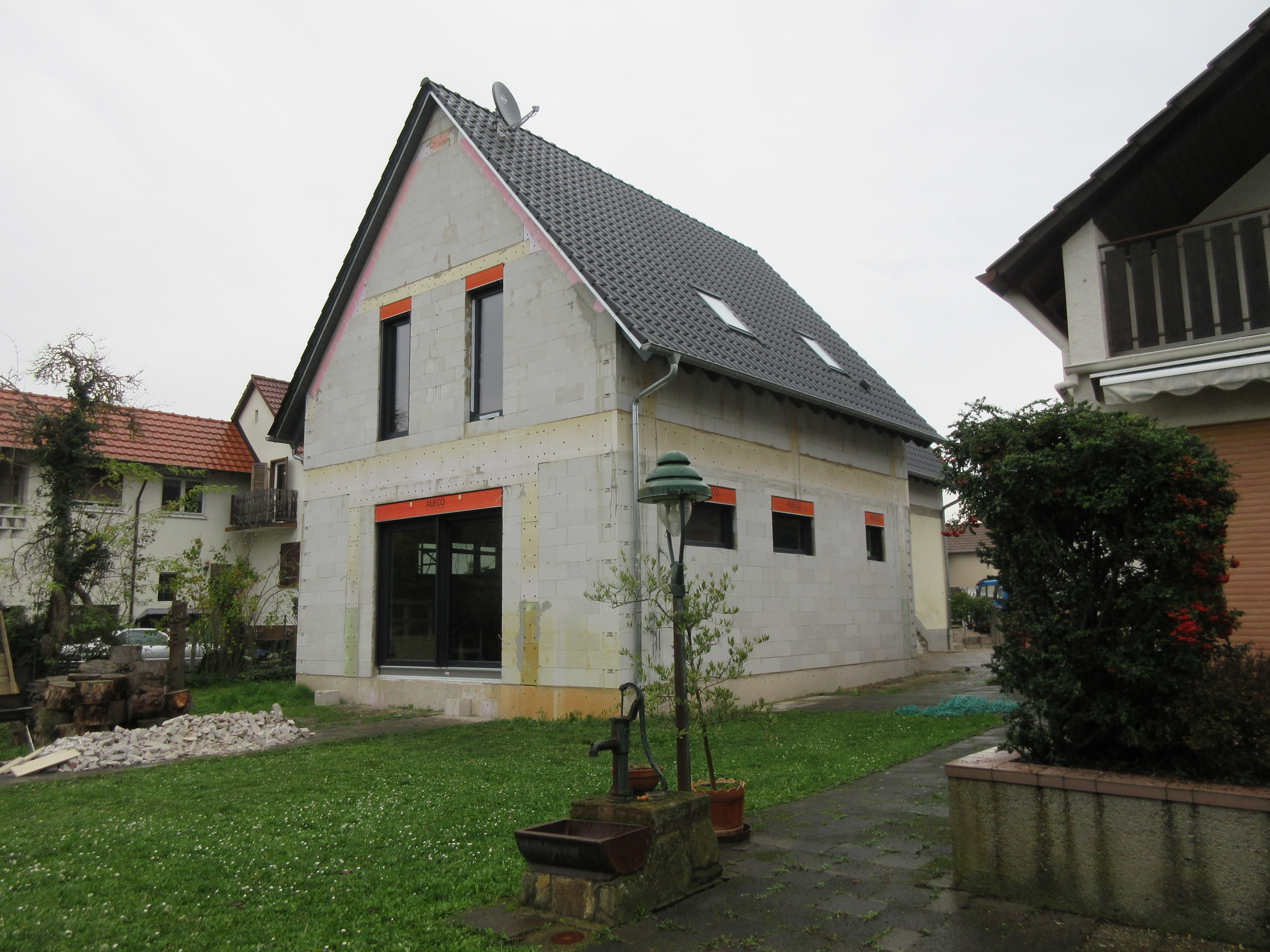 Wohnhausanbau in Lambsheim mit einer Statik durch das Ingenieurbüro Hammann